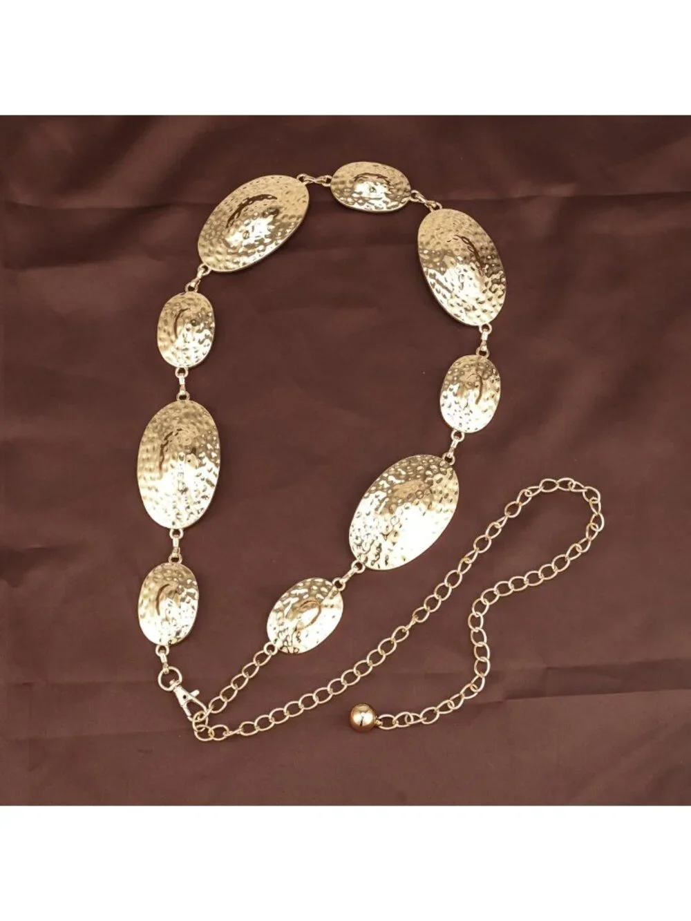 Trendy Metal Waist Chain Belt for Dresses, Sweaters & Blouses - Fashion